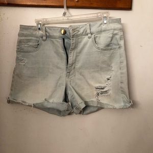 American eagle super stretch high rise short